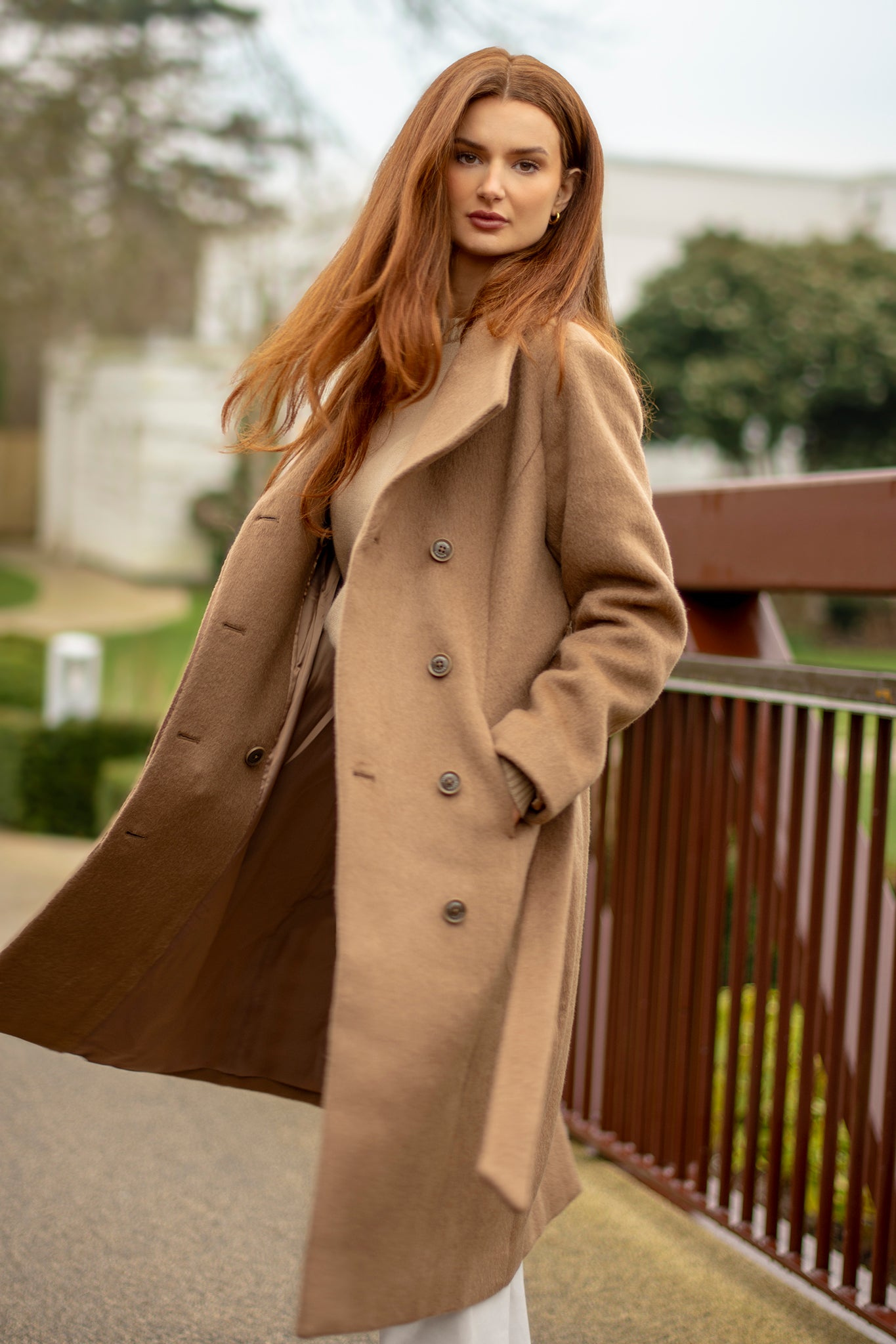 The Bronte Coat - camel