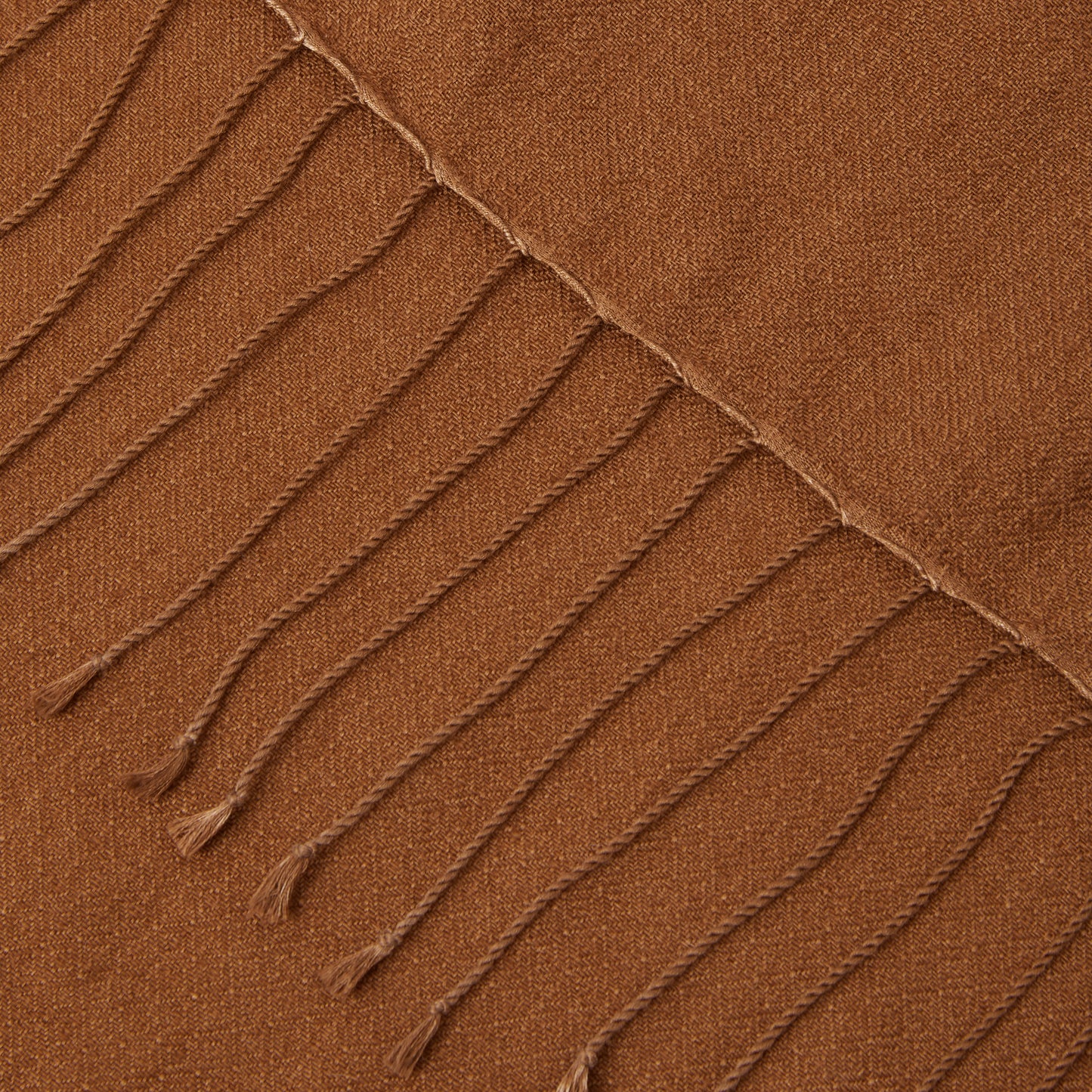 Diamond Weave Scarf in Cashmere and Silk