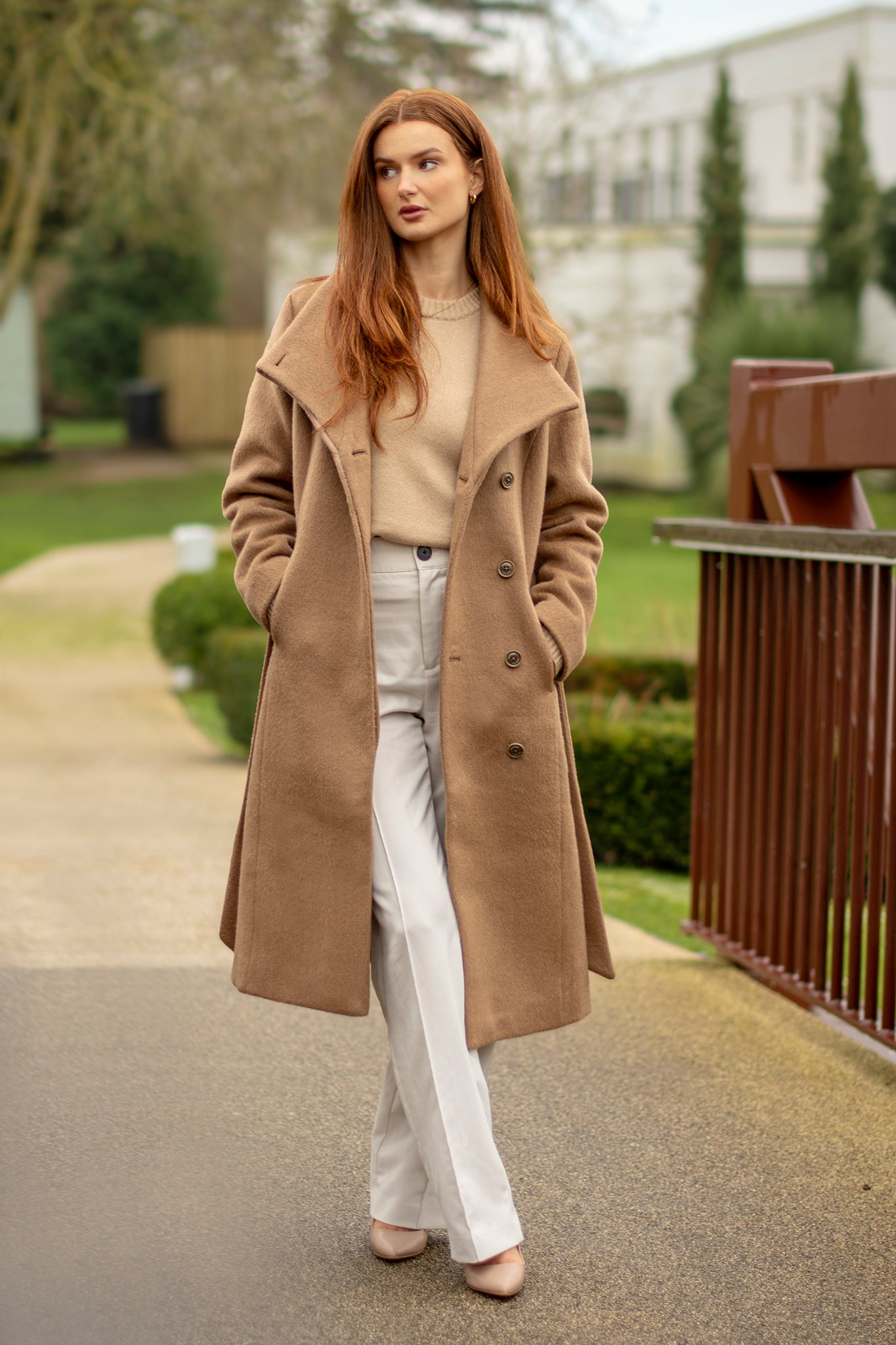 The Bronte Coat - camel