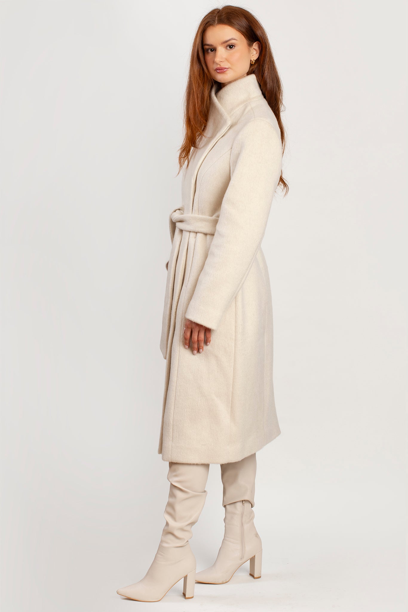 The Bronte Coat - ivory